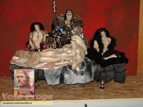  scaled scratchbuilt production material from Conan the Barbarian 1982 