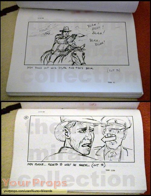 Indiana Jones And The Last Crusade original production artwork
