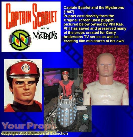 Captain Scarlet and the Mysterons replica movie prop