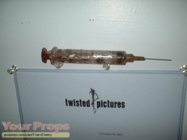 Saw II original movie prop