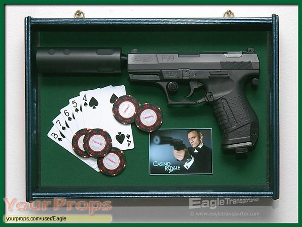 James Bond  Casino Royale replica movie prop weapon