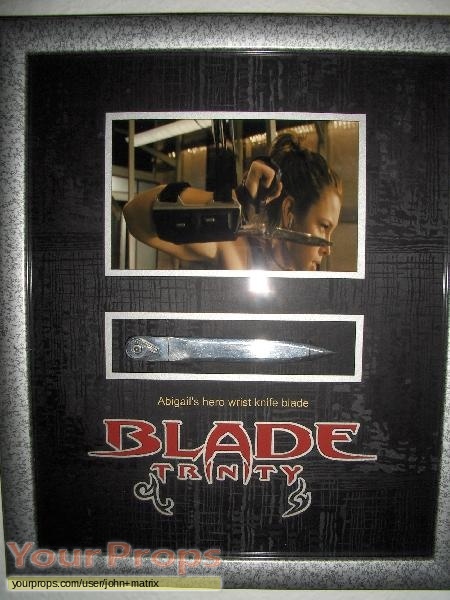 Blade  Trinity original movie prop weapon