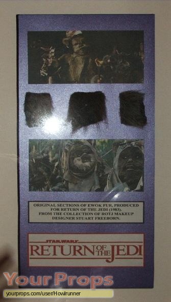 Star Wars  Return Of The Jedi swatch   fragment production material