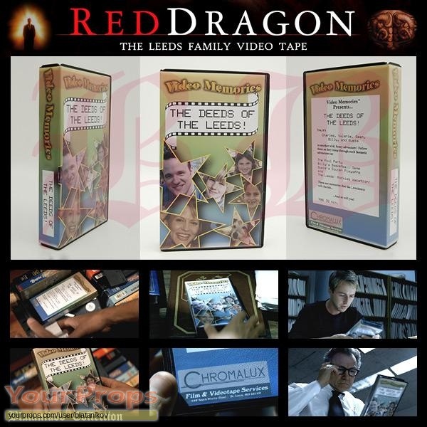 Red Dragon original movie prop