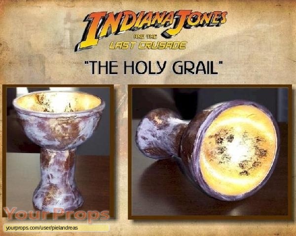 Indiana Jones And The Last Crusade replica production material