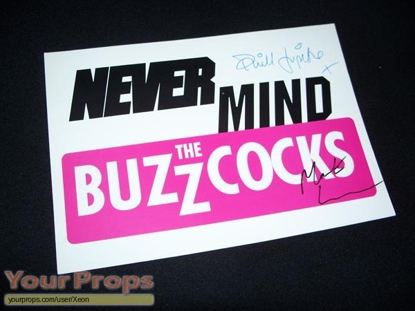 Never Mind The Buzzcocks original production material