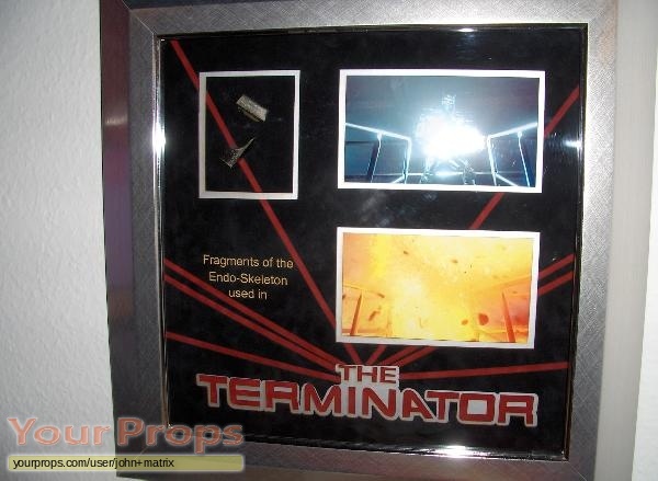 The Terminator original movie prop