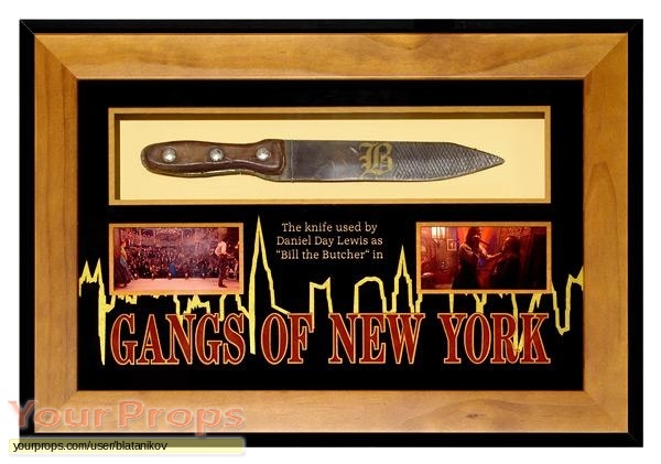 Gangs of New York original movie prop weapon