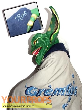 Gremlins original film-crew items