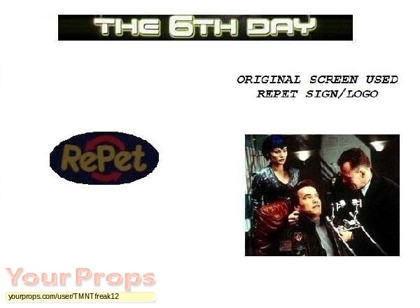 The 6th Day original movie prop