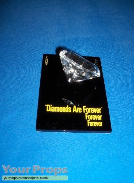 James Bond  Diamonds Are Forever replica movie prop