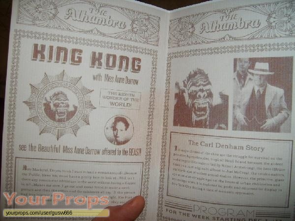 King Kong replica movie prop