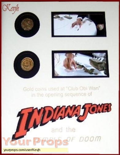 Indiana Jones And The Temple Of Doom original movie prop