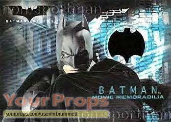 Batman Begins swatch   fragment movie costume