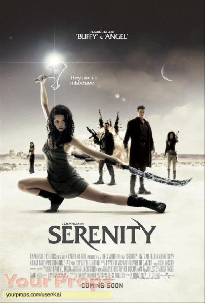 Serenity original movie prop weapon