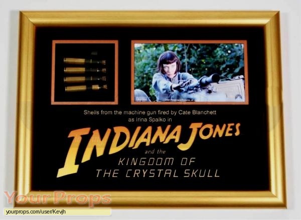 Indiana Jones And The Kingdom Of The Crystal Skull original movie prop weapon