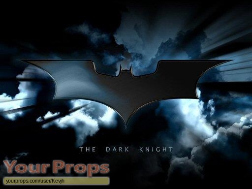 The Dark Knight original movie prop