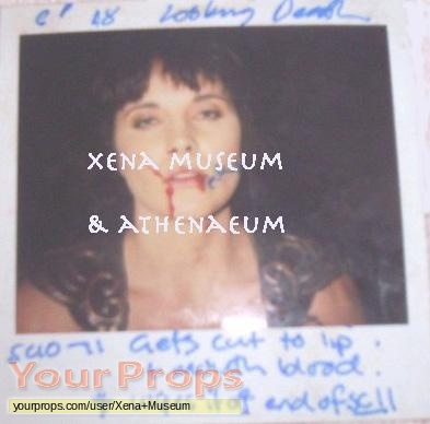Xena  Warrior Princess original production material