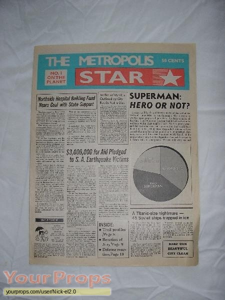 Lois   Clark - The New Adventures of Superman original movie prop