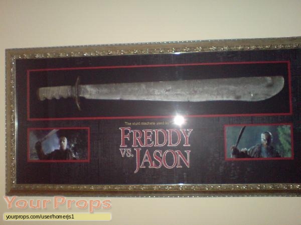 Freddy vs  Jason original movie prop weapon
