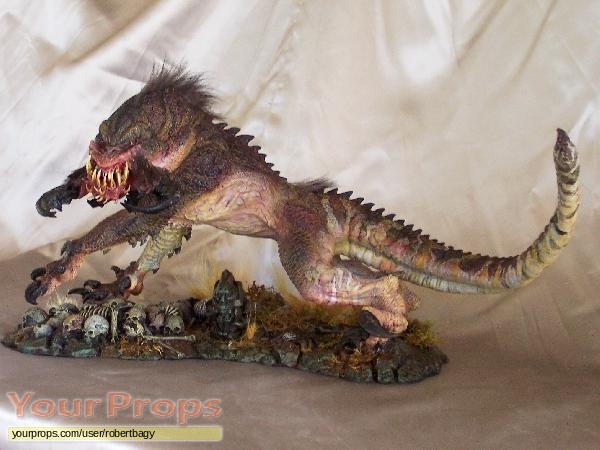 The Relic scaled scratch-built movie prop