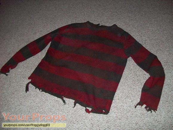 A Nightmare On Elm Street replica movie costume