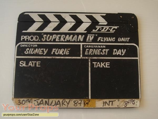 Superman IV  The Quest For Peace original production material