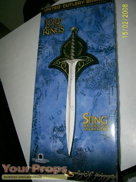 Lord of the Rings Trilogy replica movie prop weapon