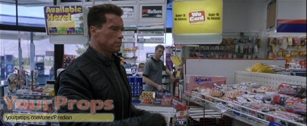 Terminator 3  Rise of the Machines original movie prop