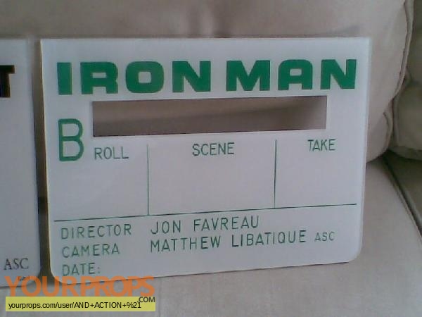 Iron Man original production material