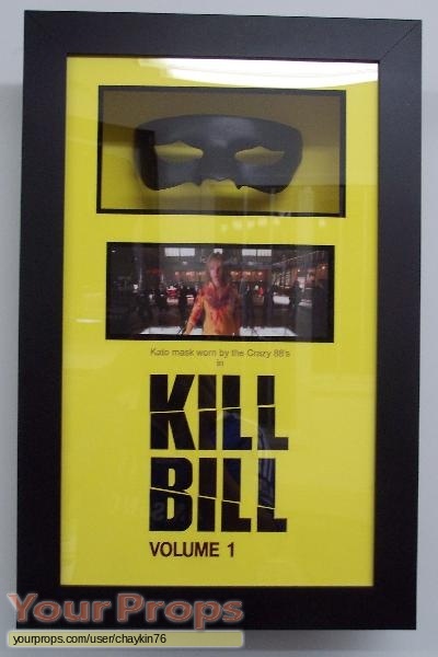 Kill Bill  Vol  1 original movie costume