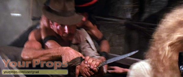 Indiana Jones And The Temple Of Doom original movie prop weapon
