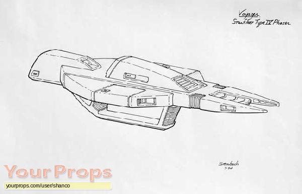 Star Trek  Voyager original movie prop weapon