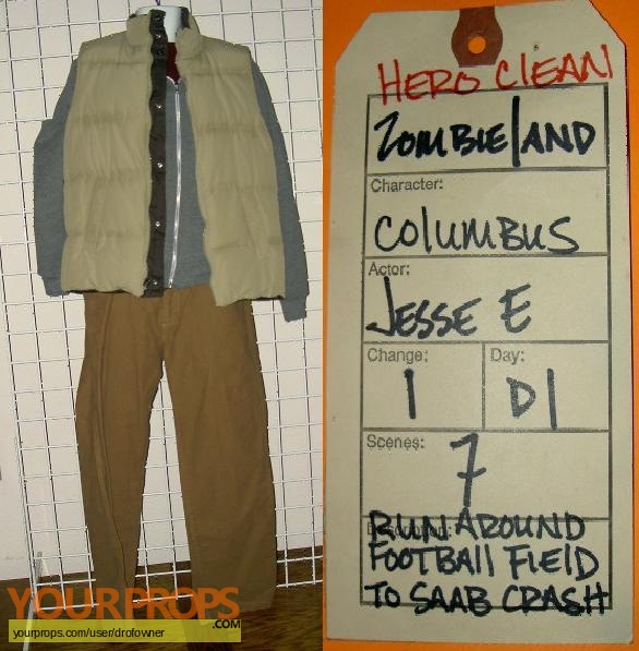 Zombieland original movie costume