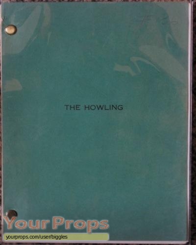 The Howling original production material