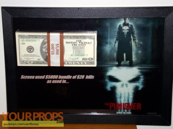 The Punisher original movie prop
