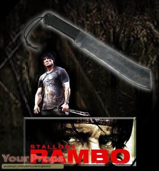 Rambo original movie prop weapon