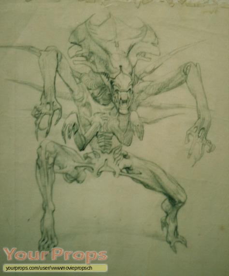 Aliens original production artwork
