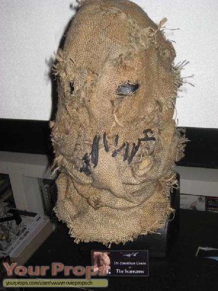 Batman Scarecrow Mask "Batman Begins" replica movie prop