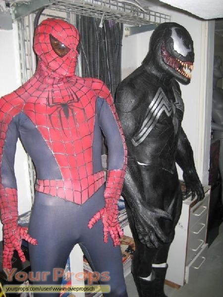 Spider-Man 3 Spiderman and Venom costume replica movie costume