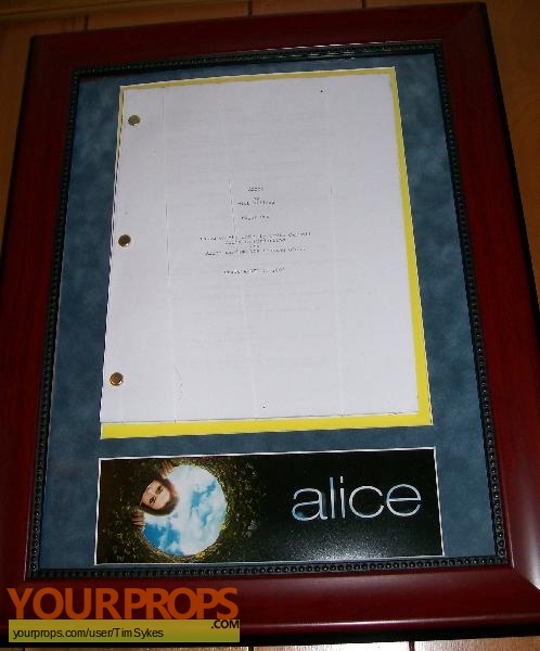 Alice original production material