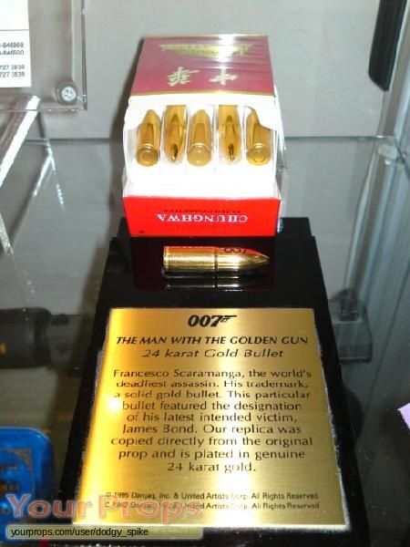 James Bond  The Man With The Golden Gun replica movie prop