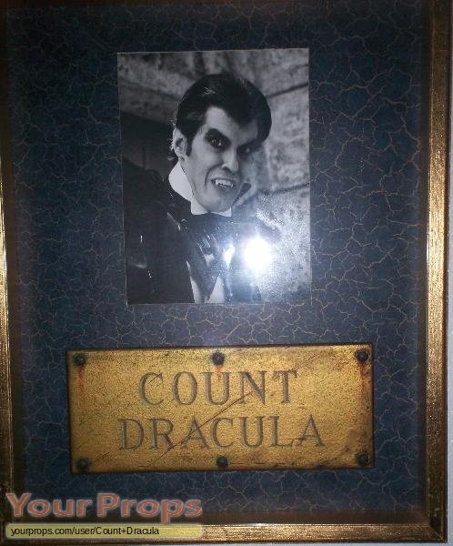 Mystery in Draculas Castle original movie prop