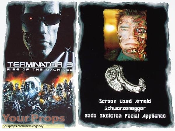 Terminator 3  Rise of the Machines original make-up   prosthetics