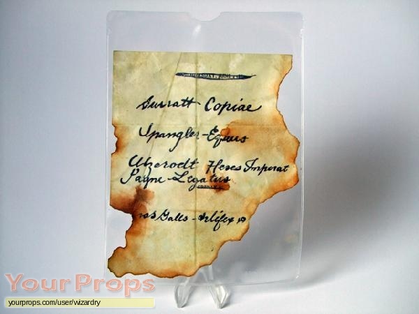 National Treasure 2  Book of Secrets replica movie prop