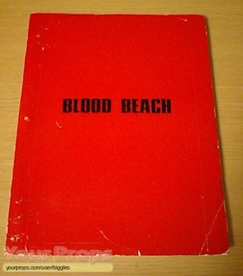 Blood Beach original production material