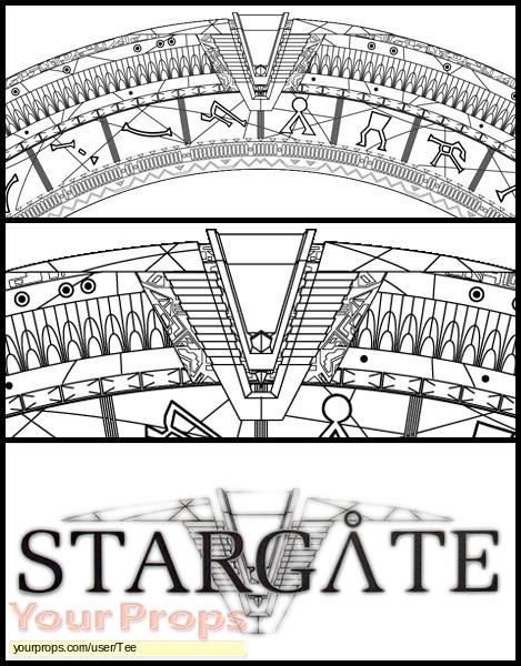 Stargate replica production material