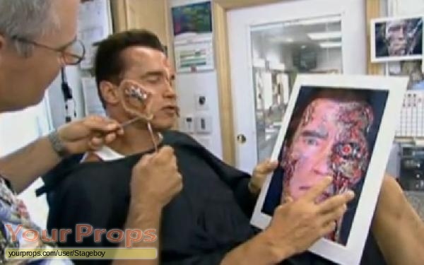 Terminator 3  Rise of the Machines original make-up   prosthetics