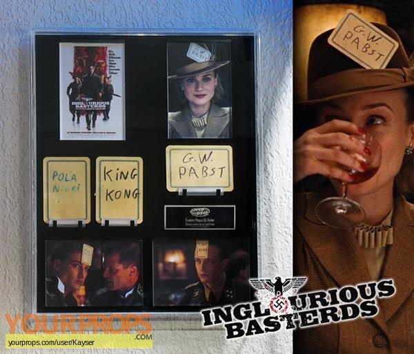 Inglourious Basterds original movie prop