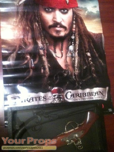 Pirates of the Caribbean movies from actual mold of depps gun original ...